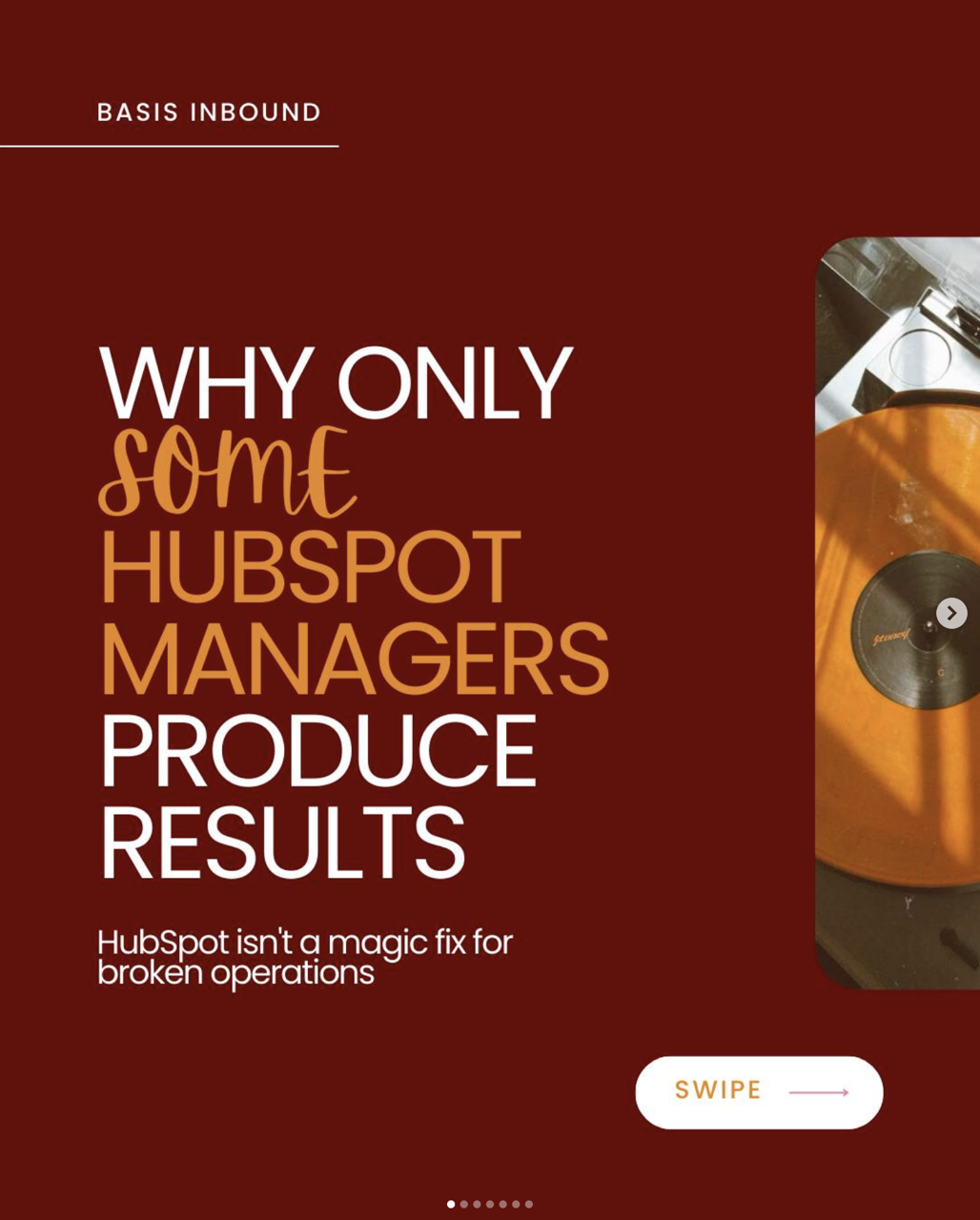 Post about why only some Hubspot managers produce results